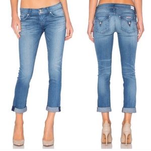 Hudson Ginnie Ankle Straight Cuff Jeans
